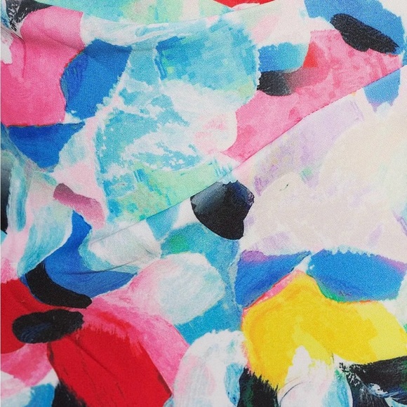 Karl Lagerfeld multi-color Sleeve Sheath Dress - Picture 6 of 6